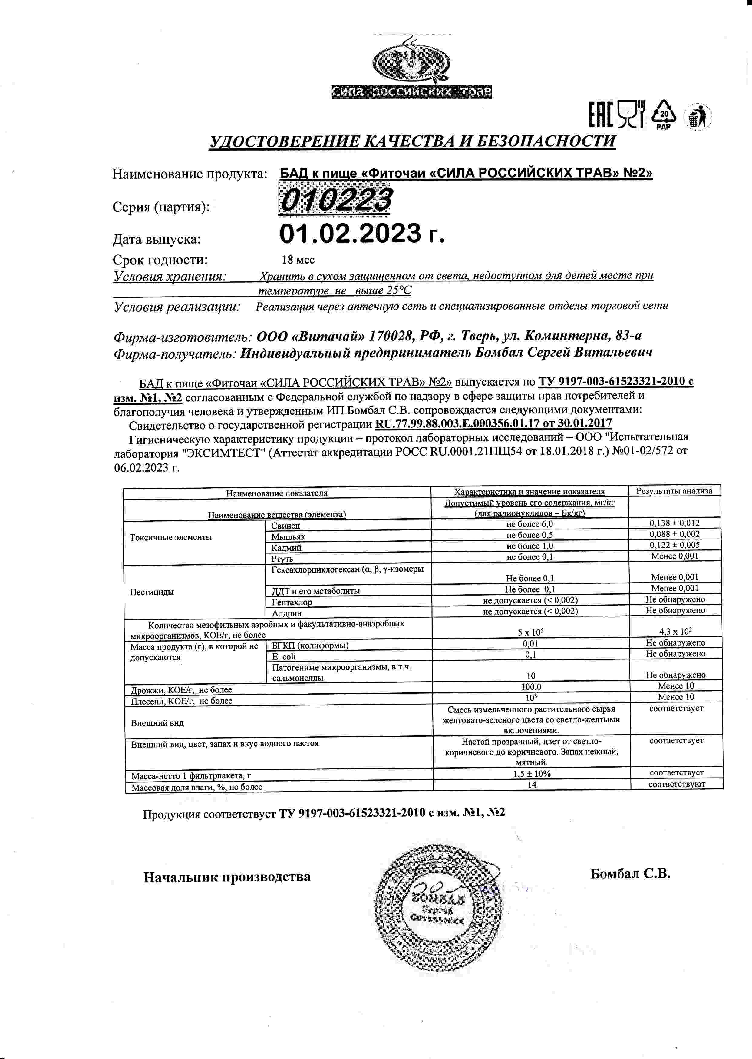 Паспорт №022023
